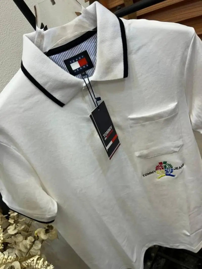 Tommy Hulfige_r Imported Classic Premium Polo T-shirt (DN 529)