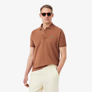 Lacost e Brown Logo Work Premium Polo T-Shirt