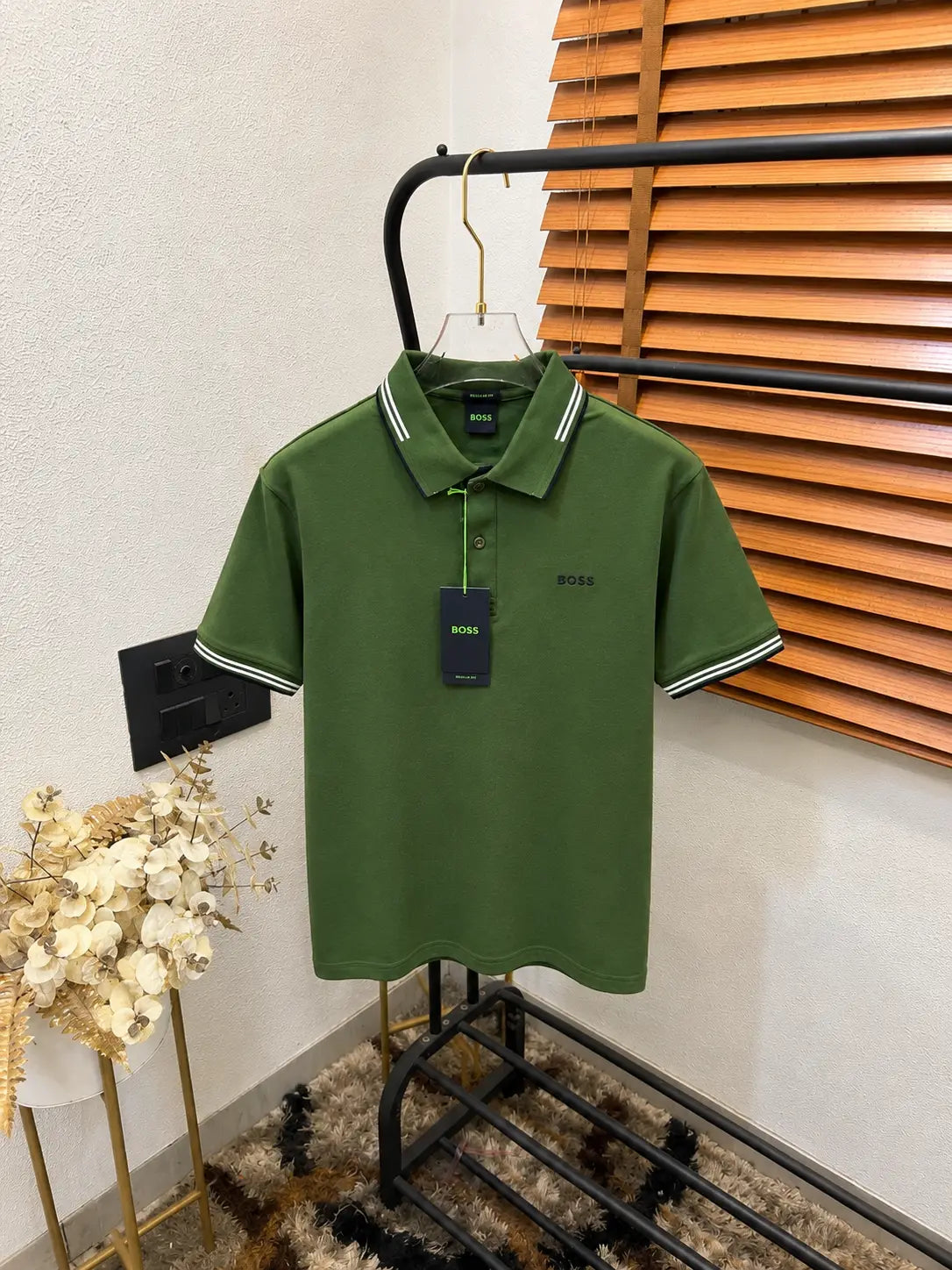 Boss Premium Cotton Classic Polo T-shirt (DN 628)
