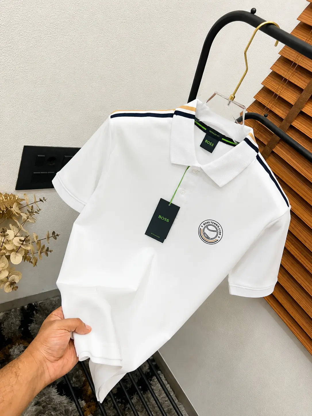 Boss Premium Cotton Classic Polo T-shirt (DN 628)