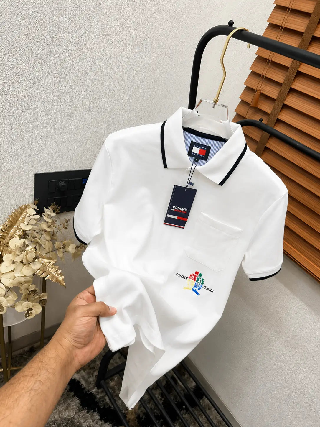 Tommy Hulfige_r Imported Classic Premium Polo T-shirt (DN 529)