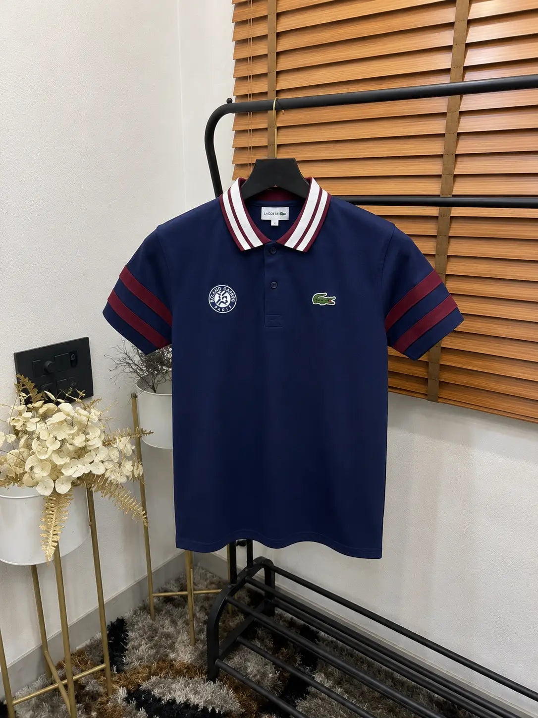 Lacost_e Premium Imported Polo Neck T-shirt