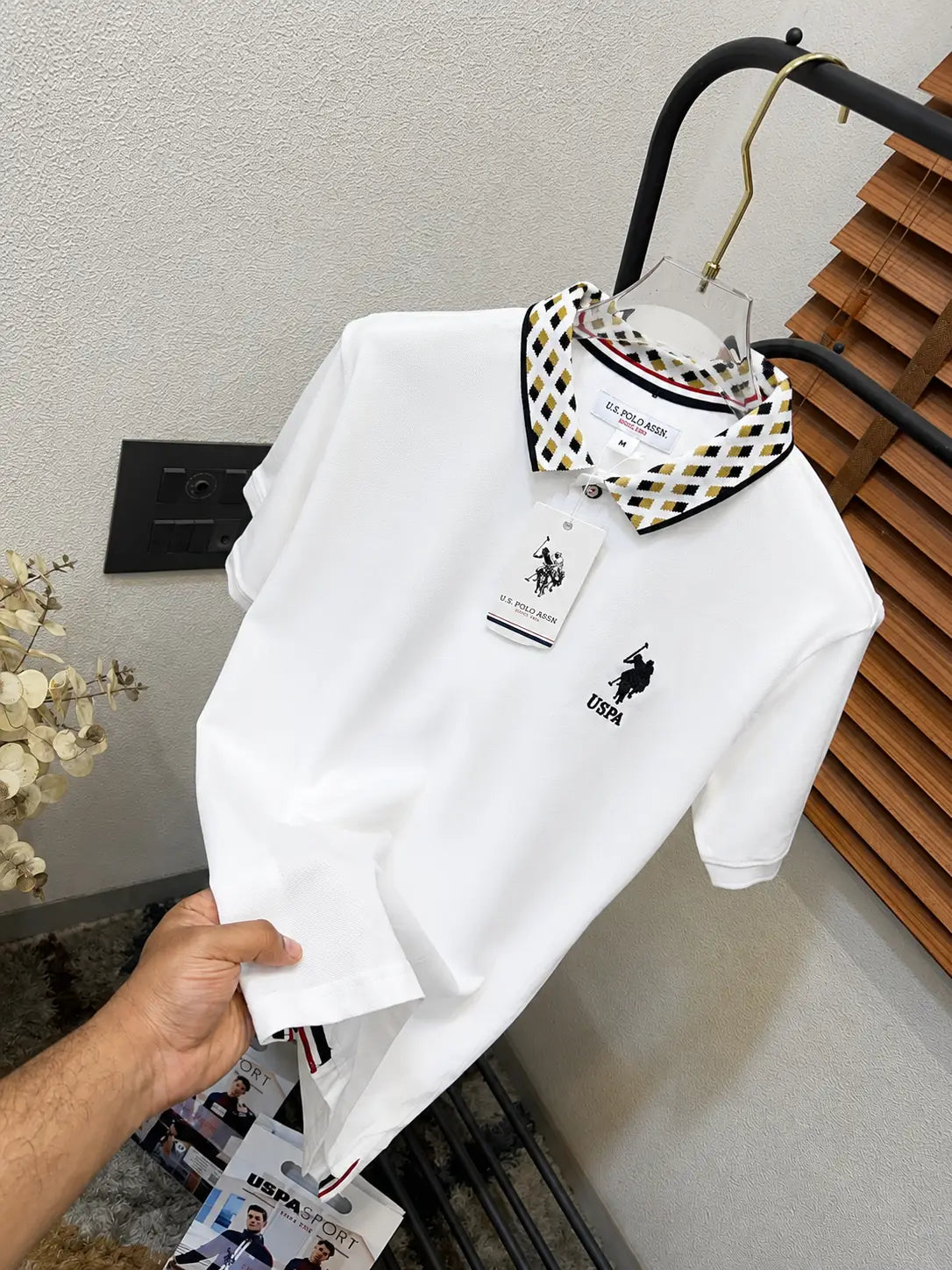 U.S. Polo Assn. Imported Cotton Polo T-shirt (DN 638)