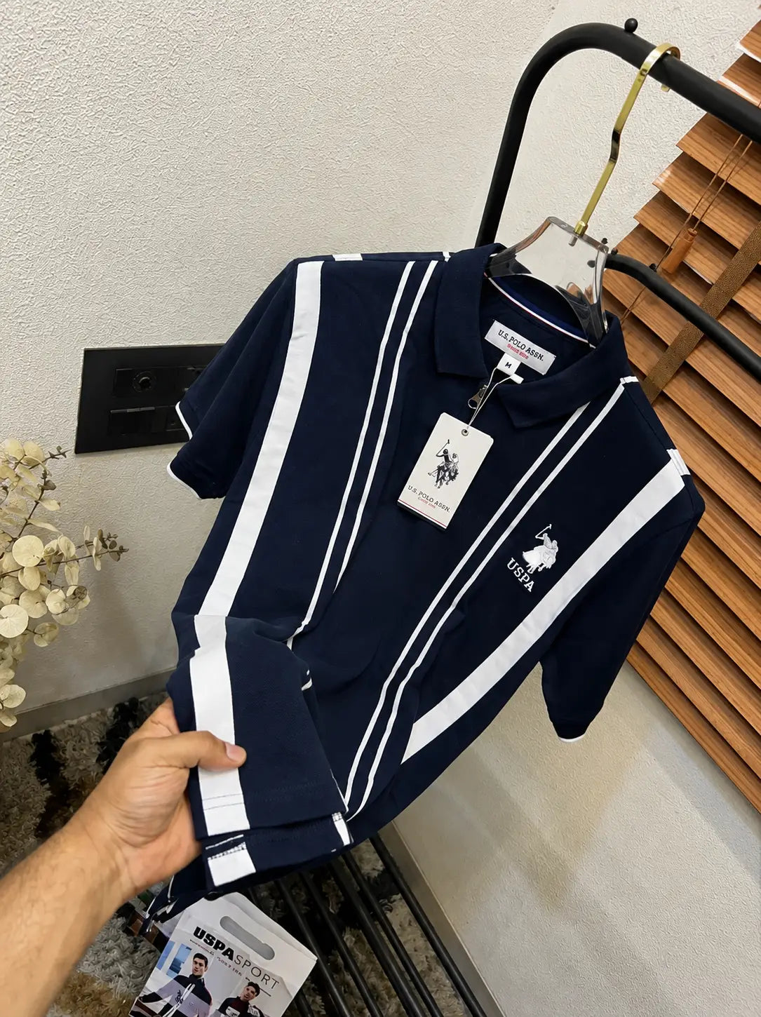 U.S. Polo Assn. Imported Cotton Polo T-shirt (DN 638)