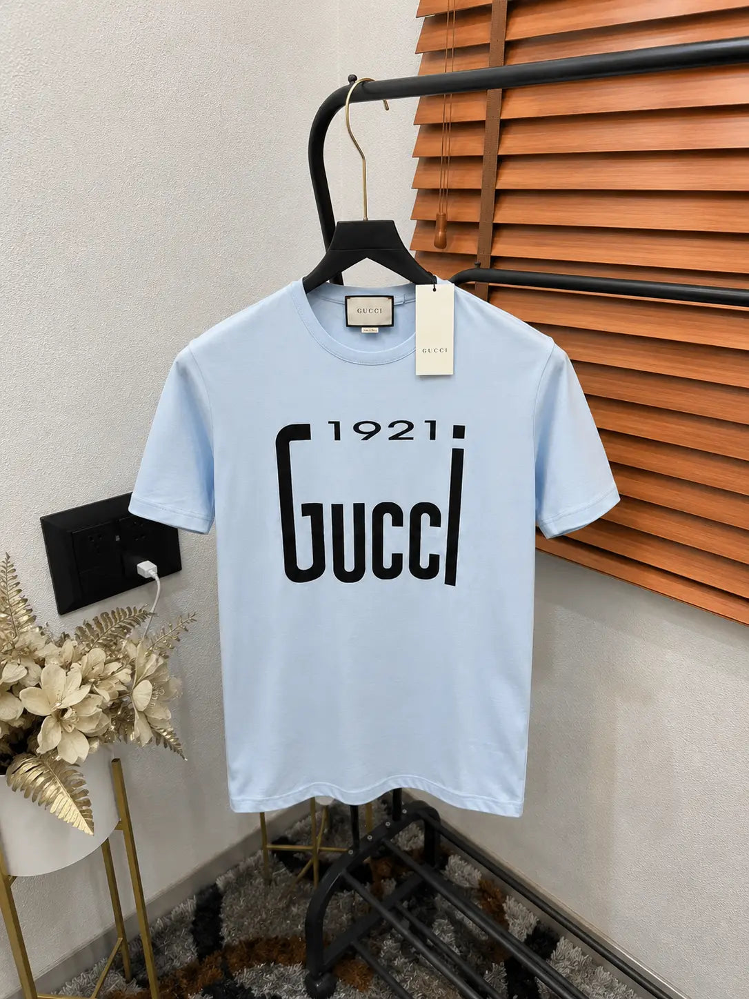 Gucc_i 1921 Premium Round Neck T-shirt