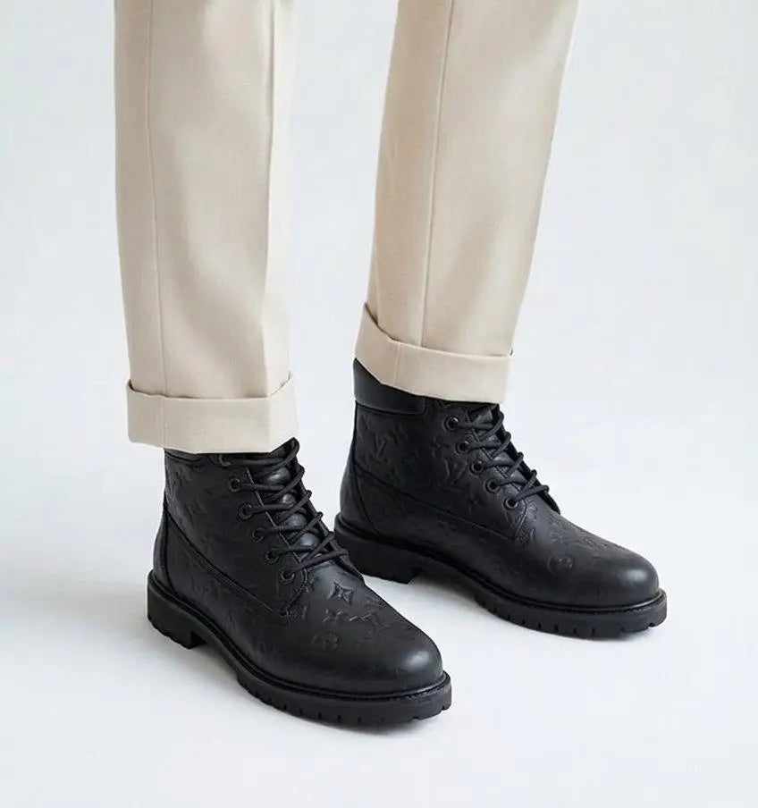 Timberland_LV Black Long Boots Fot Men