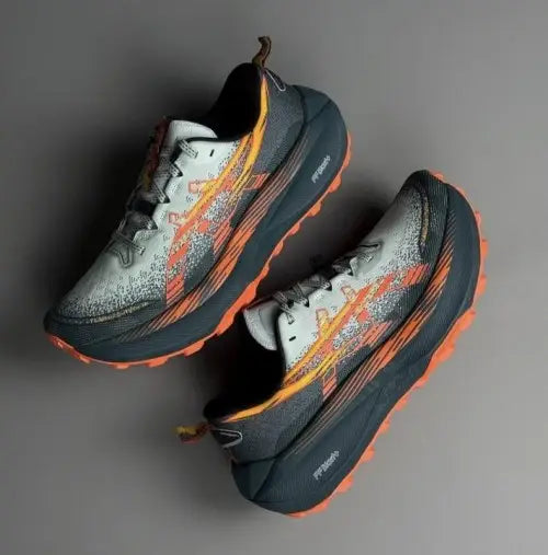 Asicss Trabuco Max 4 Trail Cold Moss Nova Orange