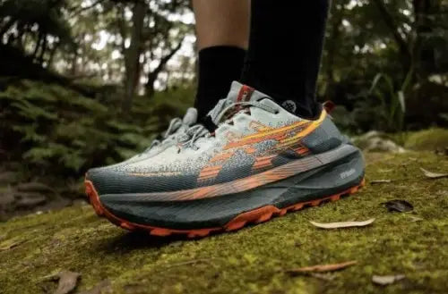 Asicss Trabuco Max 4 Trail Cold Moss Nova Orange