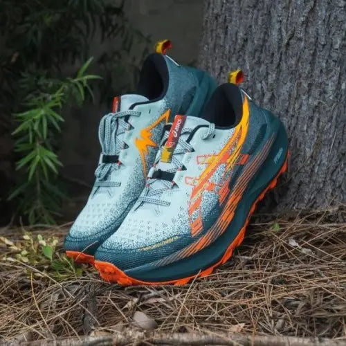 Asicss Trabuco Max 4 Trail Cold Moss Nova Orange