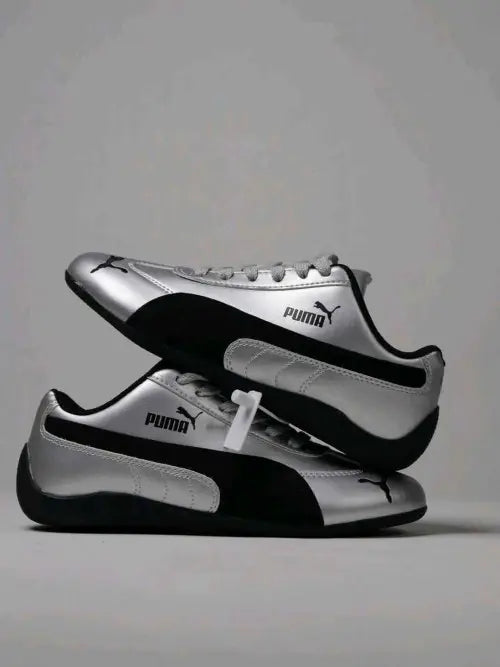 Pumaa Speedcat Metallic Silver Black