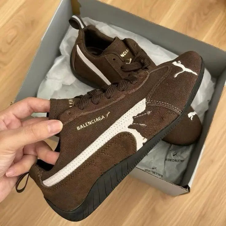 Balenciagaa X Pumaa Speedcat Brown (391
