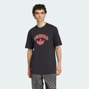 Adidas Black Printed Premium Classic T-Shirt