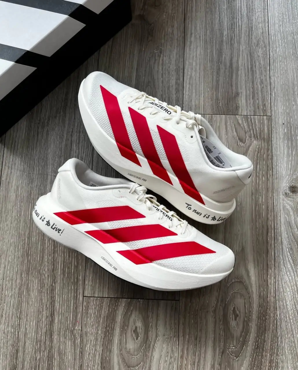 Adidass Adizero Evo Sl White Red (400