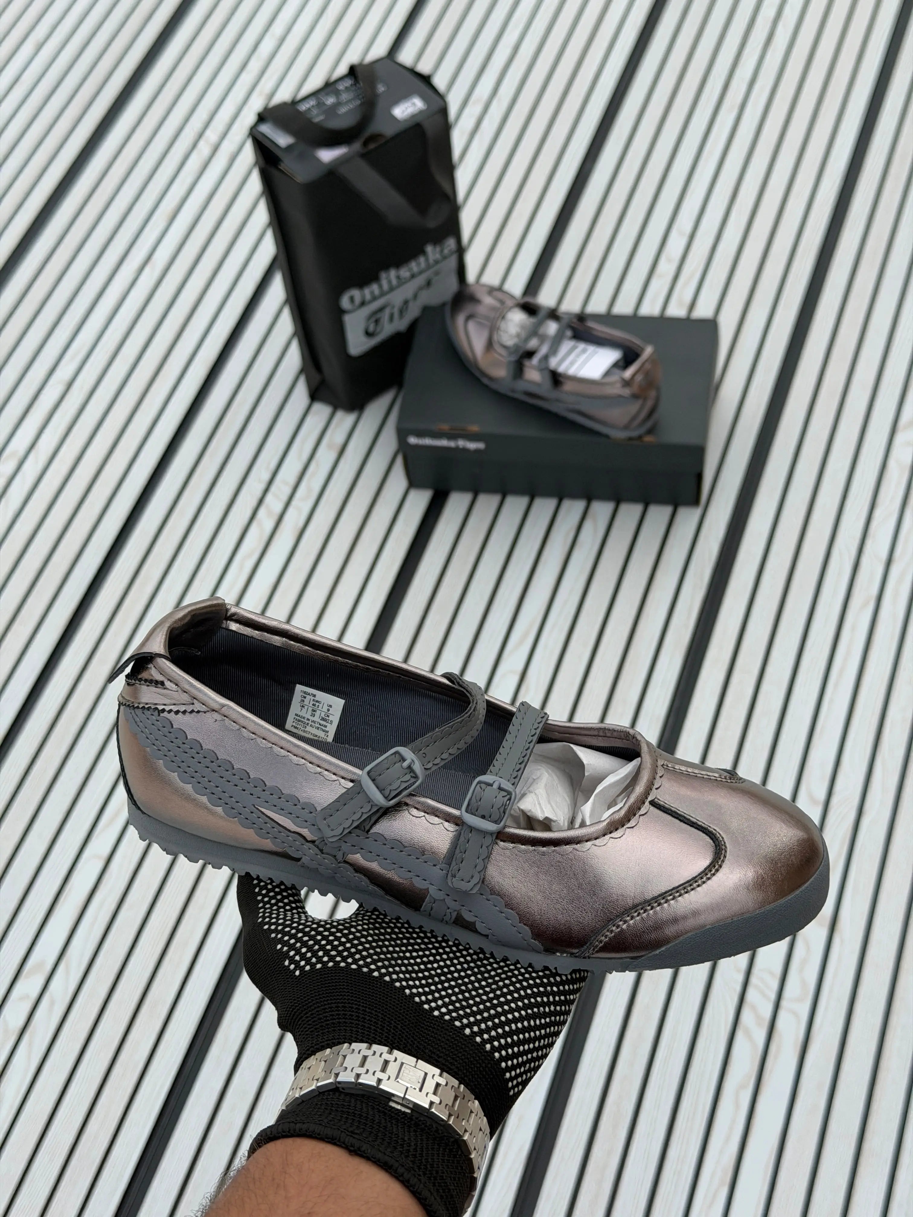 Onitsuka Tiger Mexico 66 Tgrs Gun Metal 389