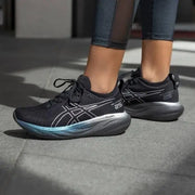 Asics Gel Nimbus 27 Black Green For mens