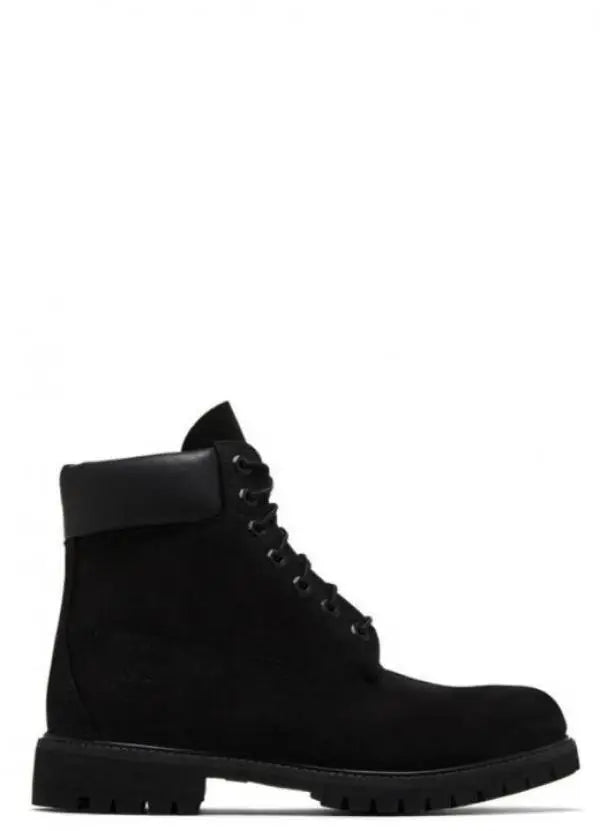 TIMBERLAND SUEDE LEATHER BLACK BOOTS