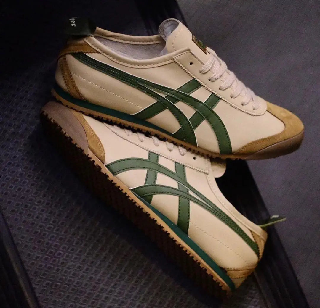 Onitsuka Tiger Mexico 66 Beige Green Grass Fix 221