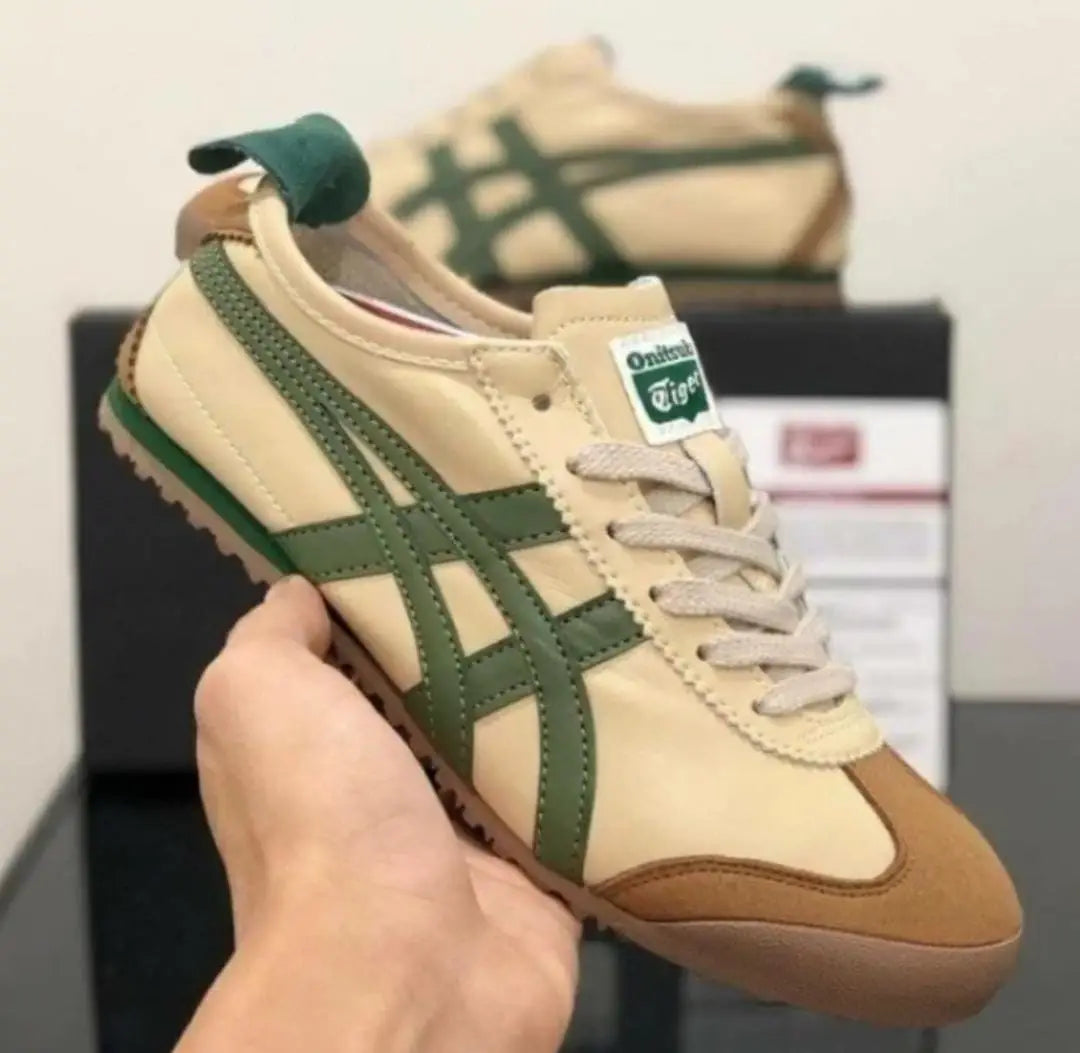Onitsuka Tiger Mexico 66 Beige Green Grass Fix 221