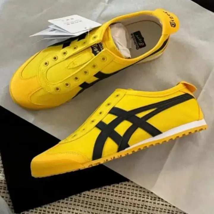 *Onitsuka Tiger Mexico 66 Slip On Yellow Black Fix 145