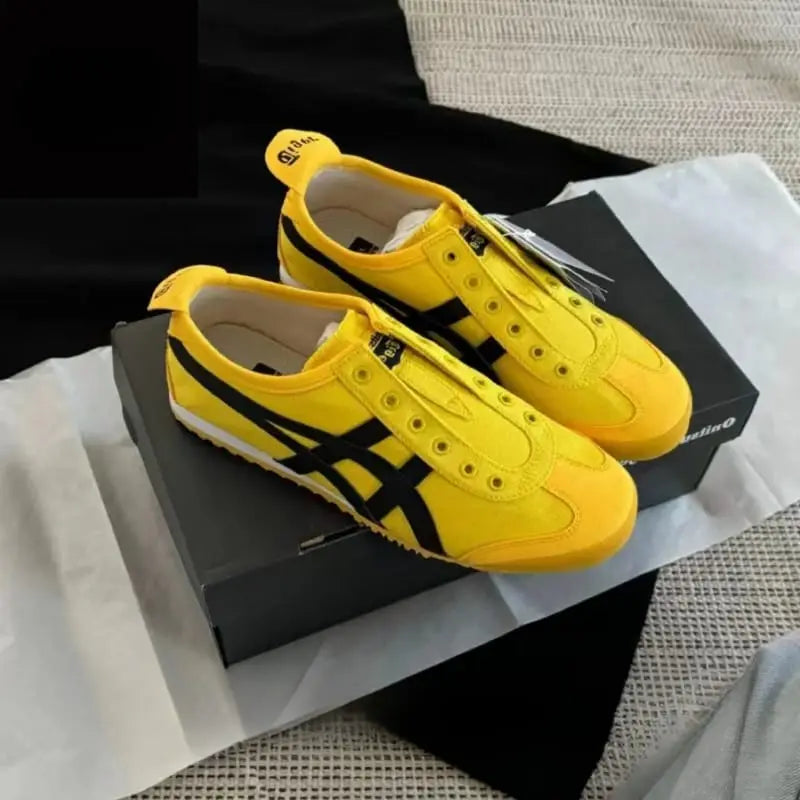 *Onitsuka Tiger Mexico 66 Slip On Yellow Black Fix 145