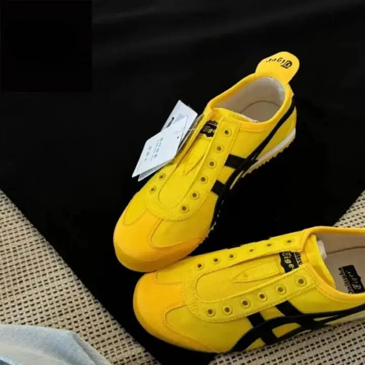 *Onitsuka Tiger Mexico 66 Slip On Yellow Black Fix 145