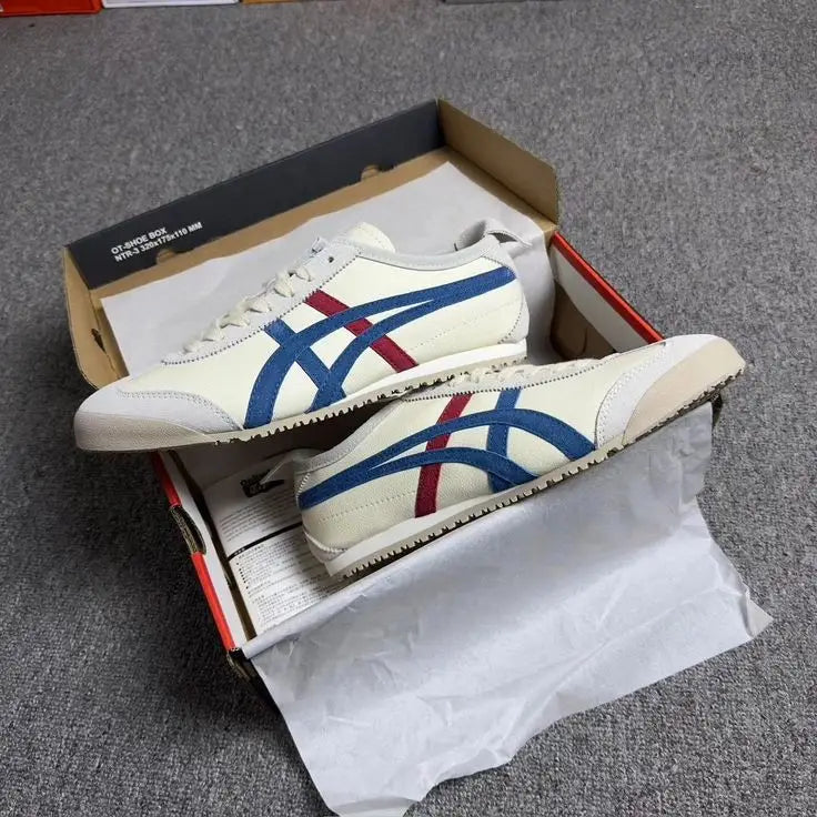 Onitsuk_a tiger mexico 66 vintage birch blue red multi (286