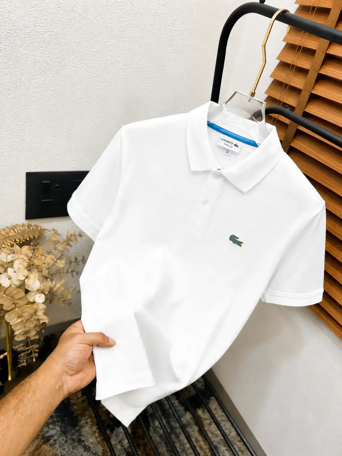 Lacost_e Imported Exclusive Polo T-shirt (DN 629)
