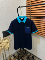 Lacost_e Pocket Logo Imported EXclusive Polo T-shirt (DN 629)