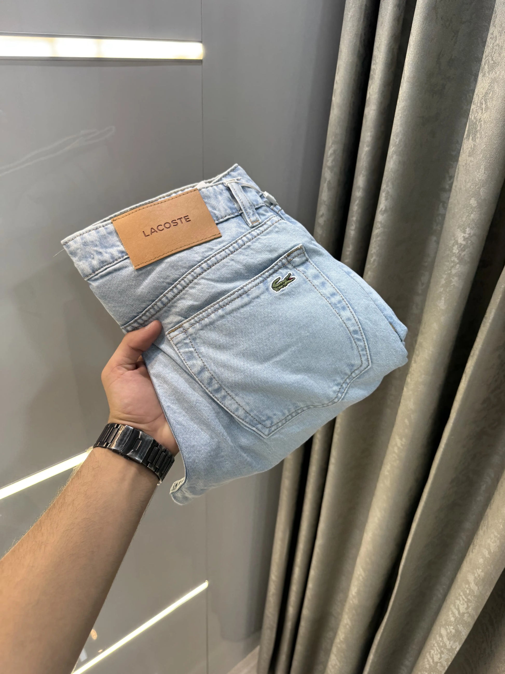 Lacost e Sky Blue Premium Classic Denim