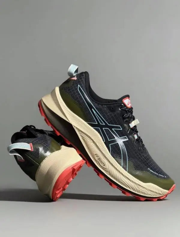 Asic s Gel Trabuco Max 3 Trail Black Smoke blue