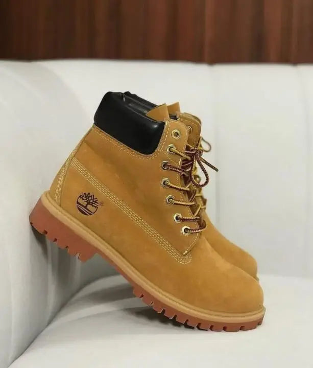 TIMBERLAND LONG BOOT WHEAT BROWN TAN PREMIUM Quality