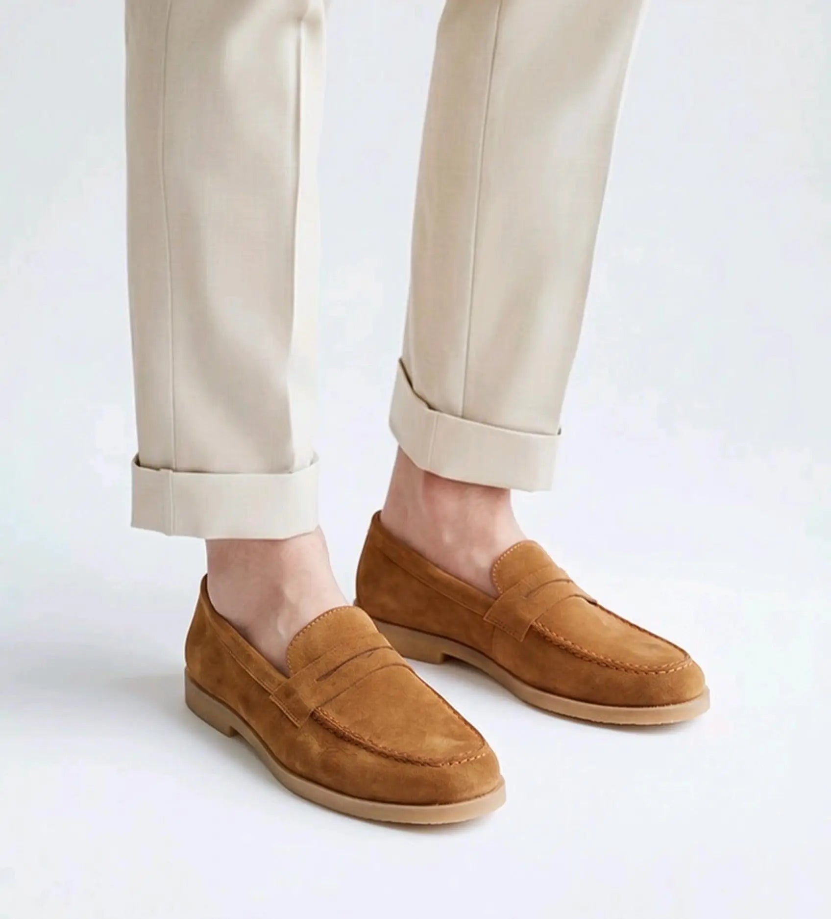 Dior_Tan Premium Suede Leather Formal