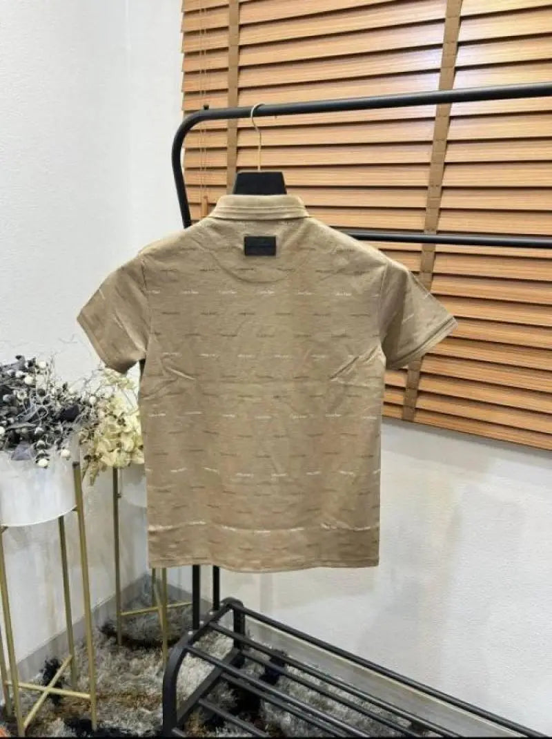 Calvin Klei_n All Over Printed Imported Premium Polo T-shirt