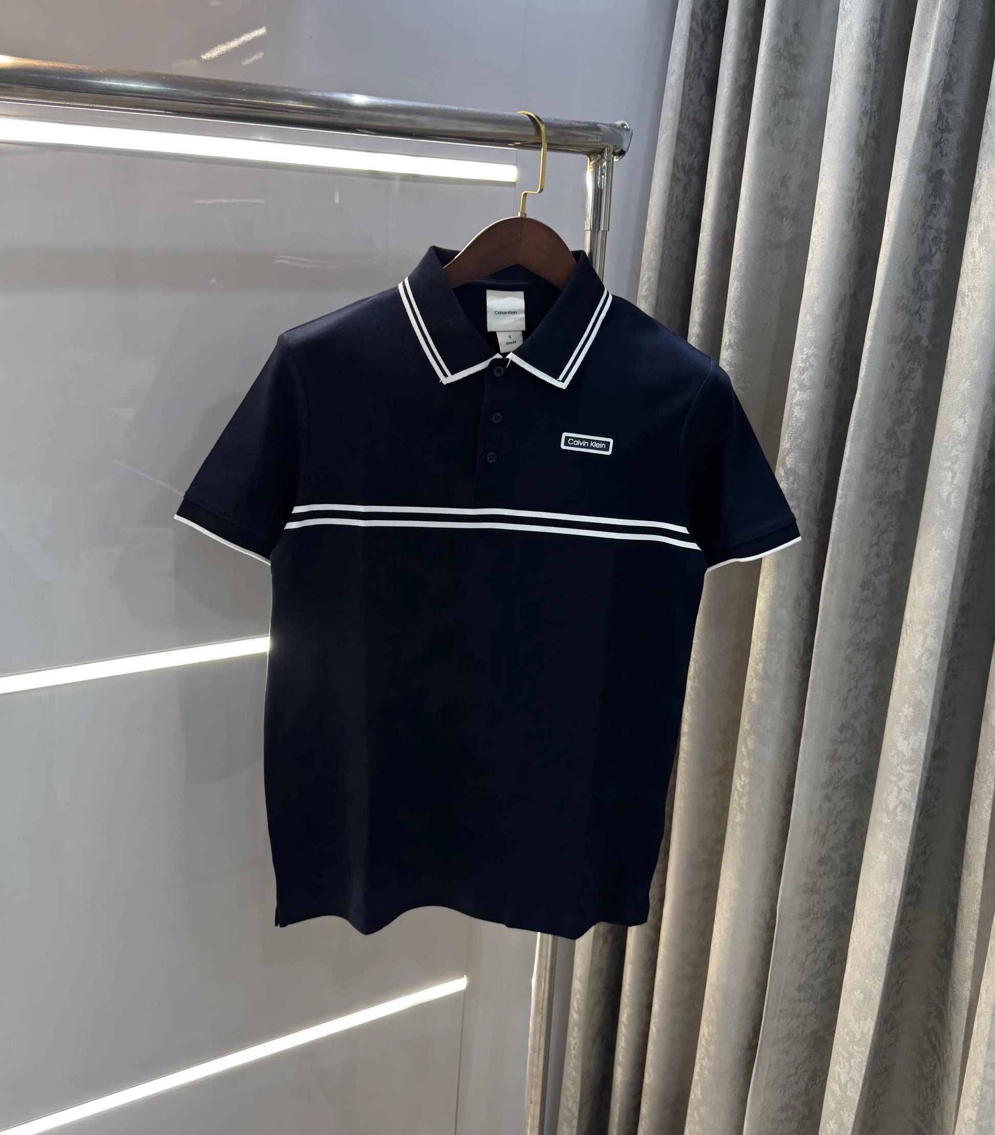 Calvin  Klein Navy Blue Premium Polo T-Shirt