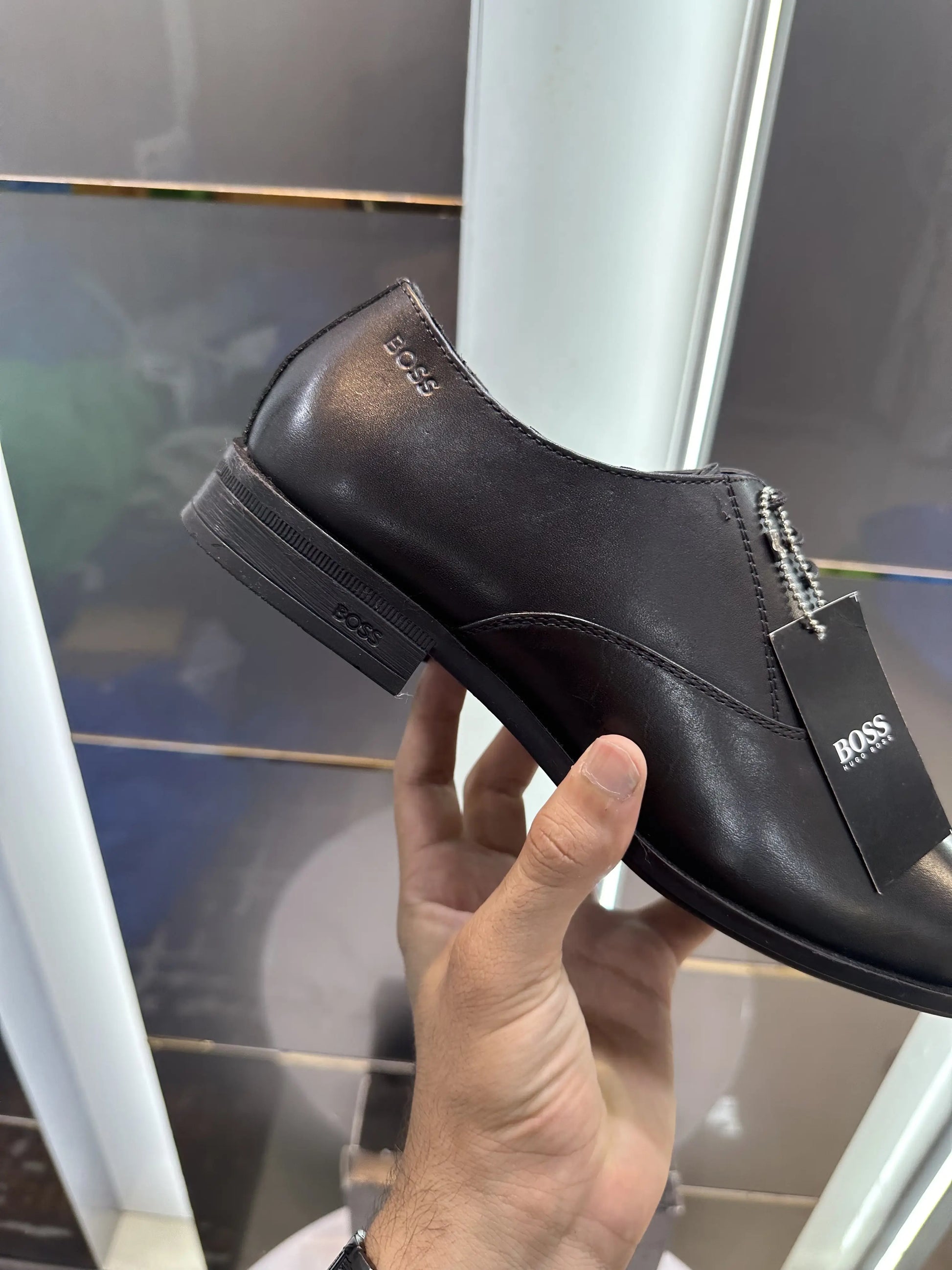  Boss_Black Premium Leather Formal Shoes
