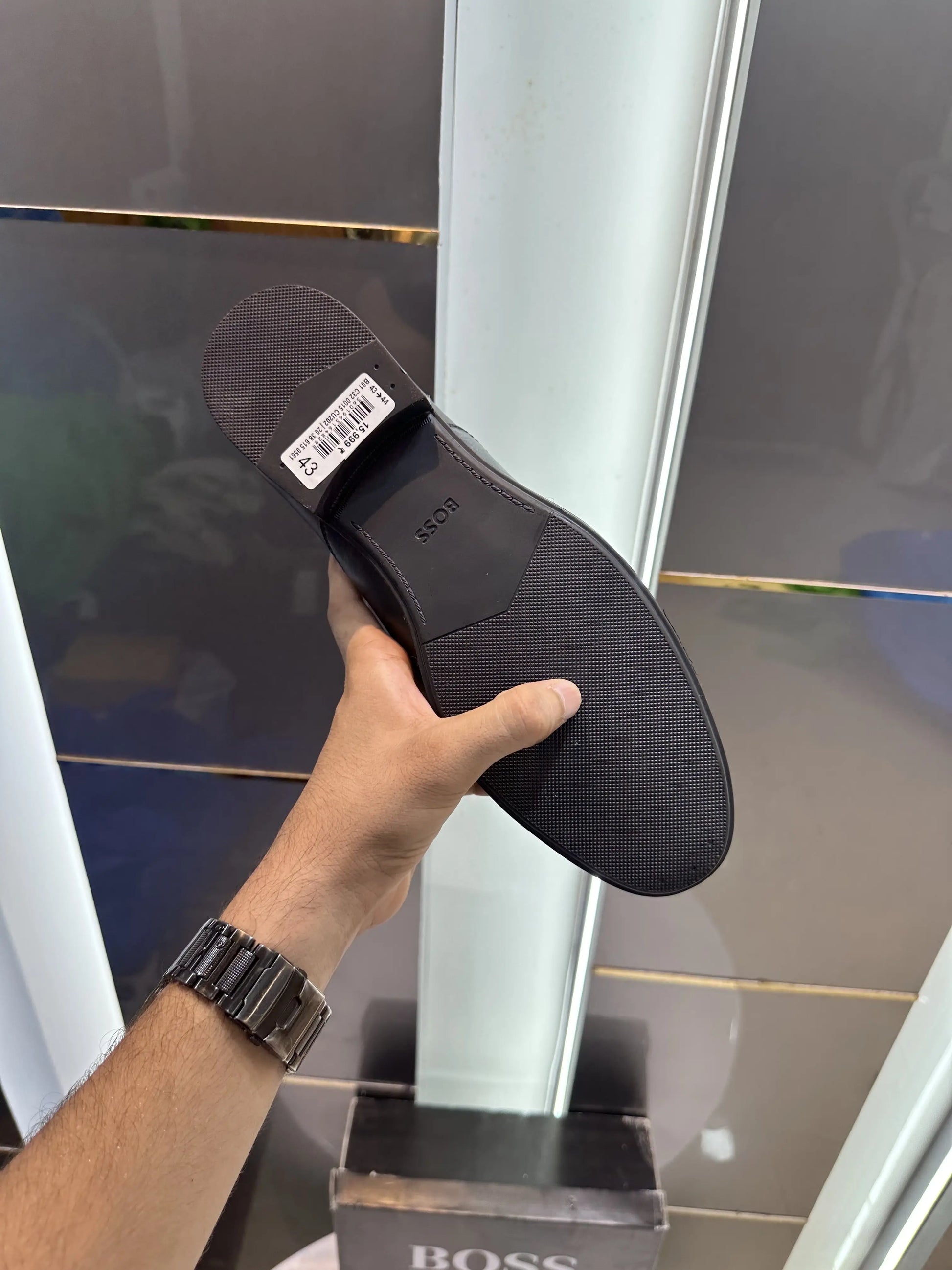  Boss_Black Premium Leather Formal Shoes