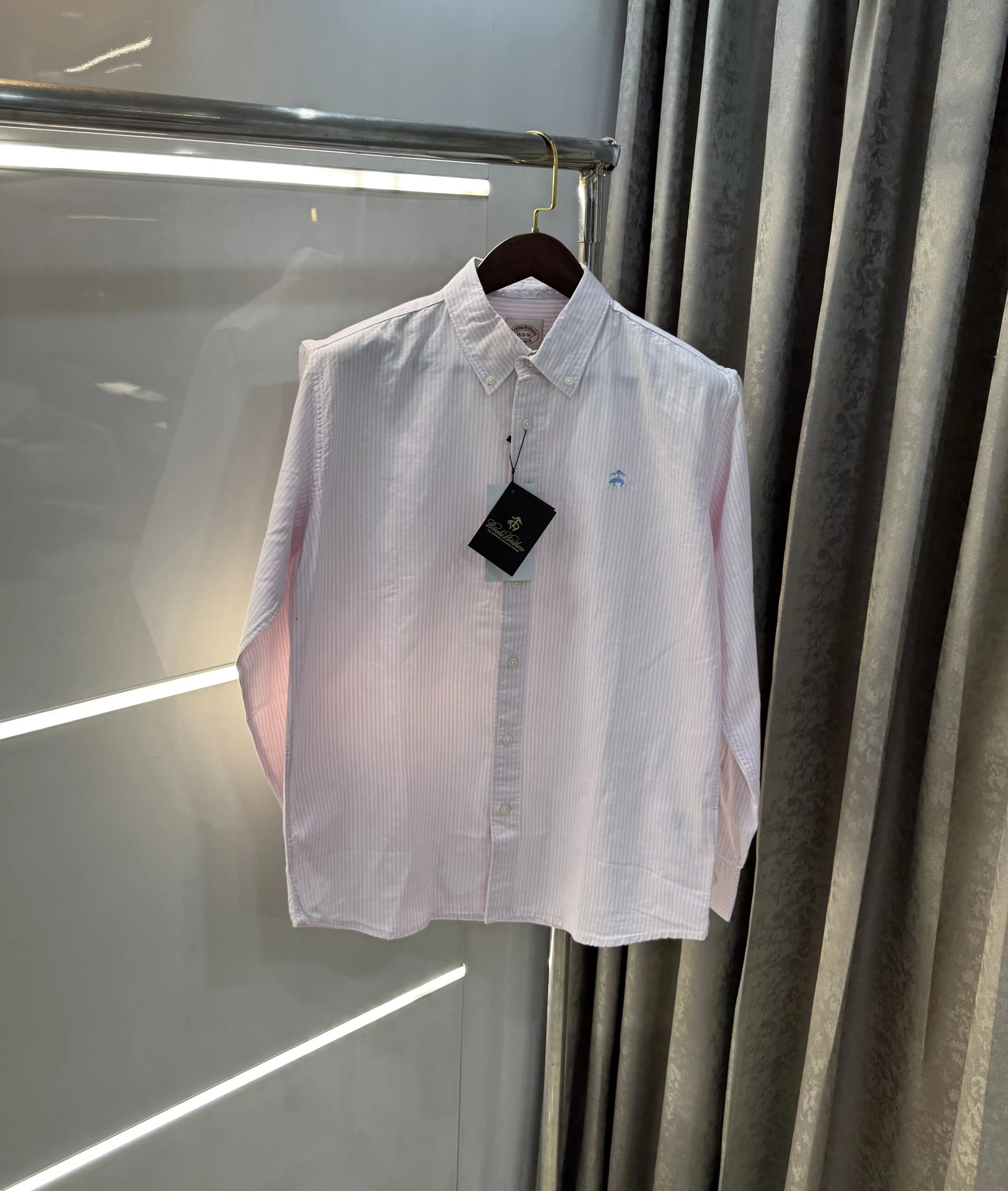 Brooks Brother Pink Oxford Premium Shirt