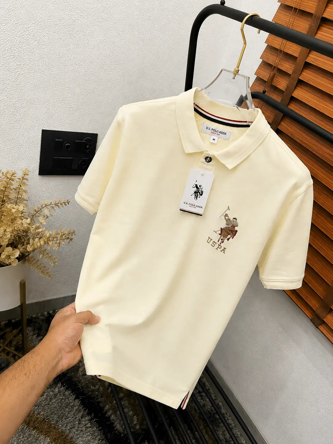 U.S. Polo Assn. Imported Cotton Polo T-shirt (DN 638)