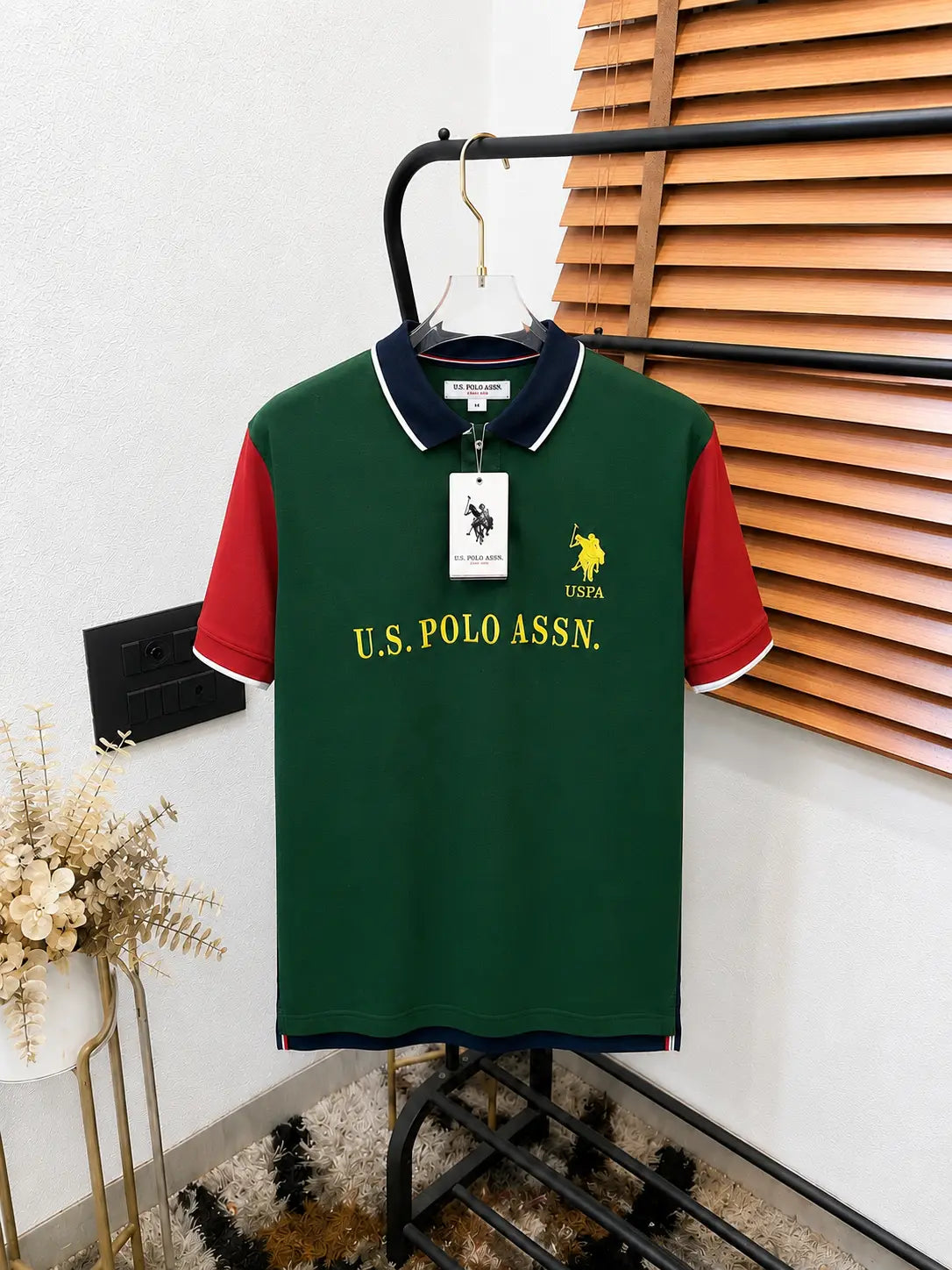 U.S. Polo Assn. Imported Cotton Polo T-shirt (DN 638)