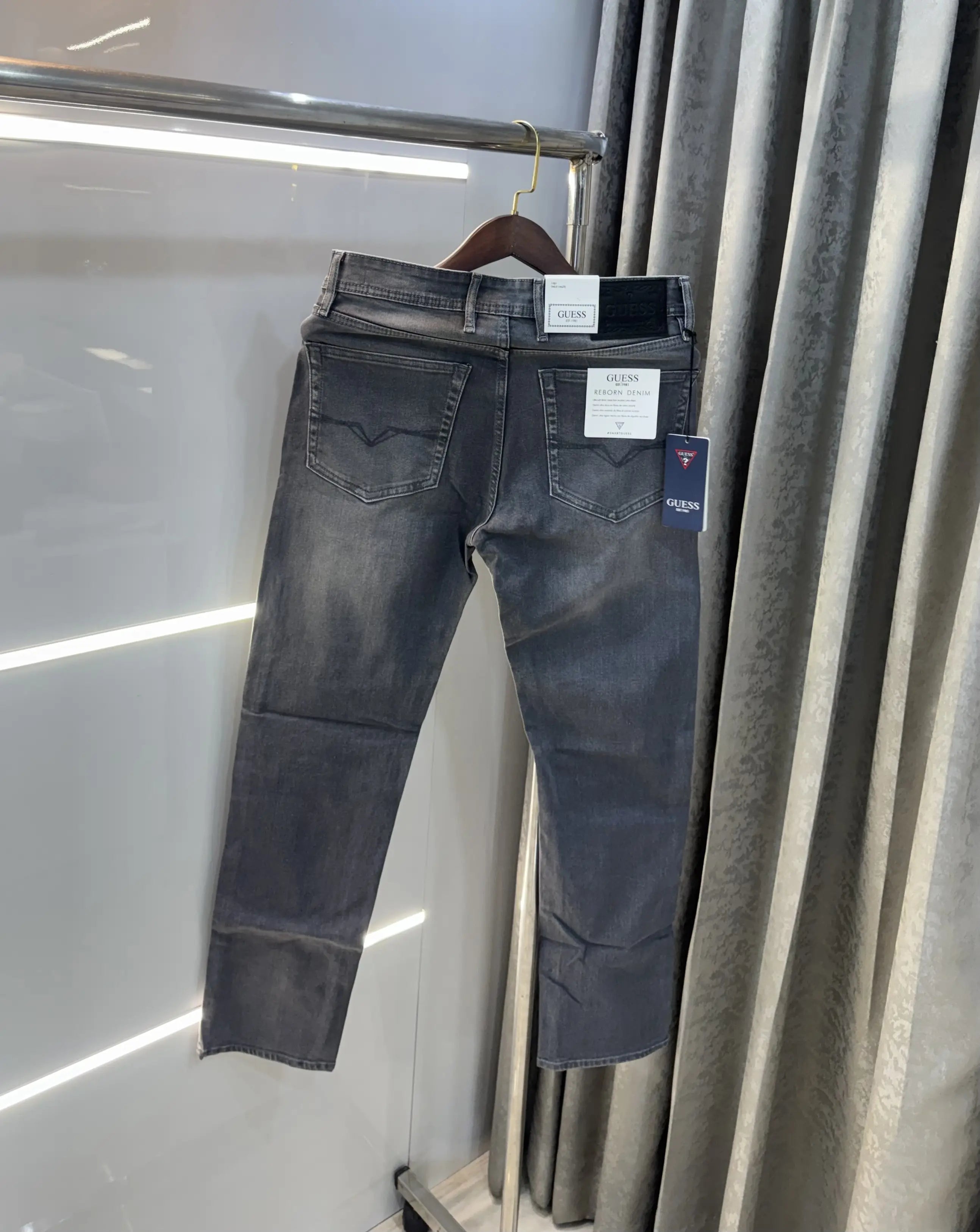 Guess Dark Grey Premium Classic Denim