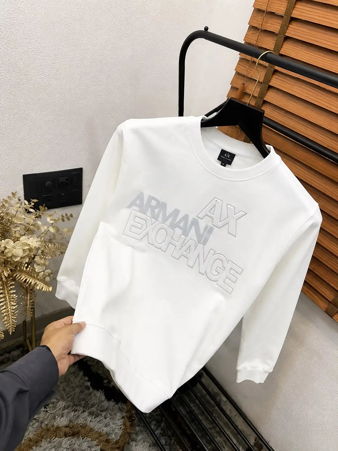 Arman_i EXchange Emb0ss!ed Imported Premium Sweatshirt (DN 004)