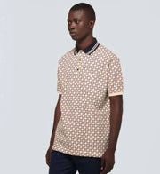Gucc_i Italian Imported Printed Premium Classic Polo T-shirt (DN 003)