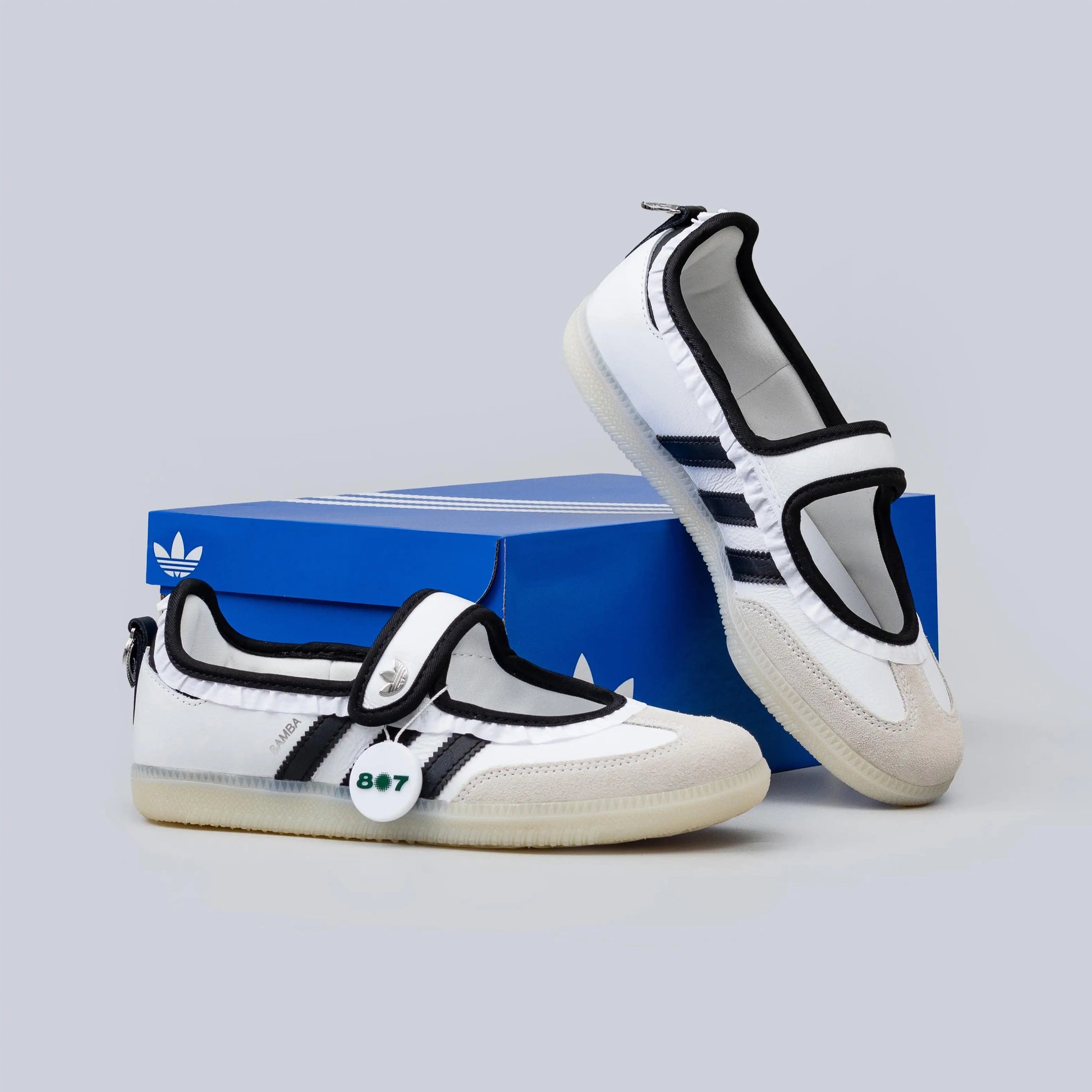 Adidas Samba Jane Frill Pack White Black (403