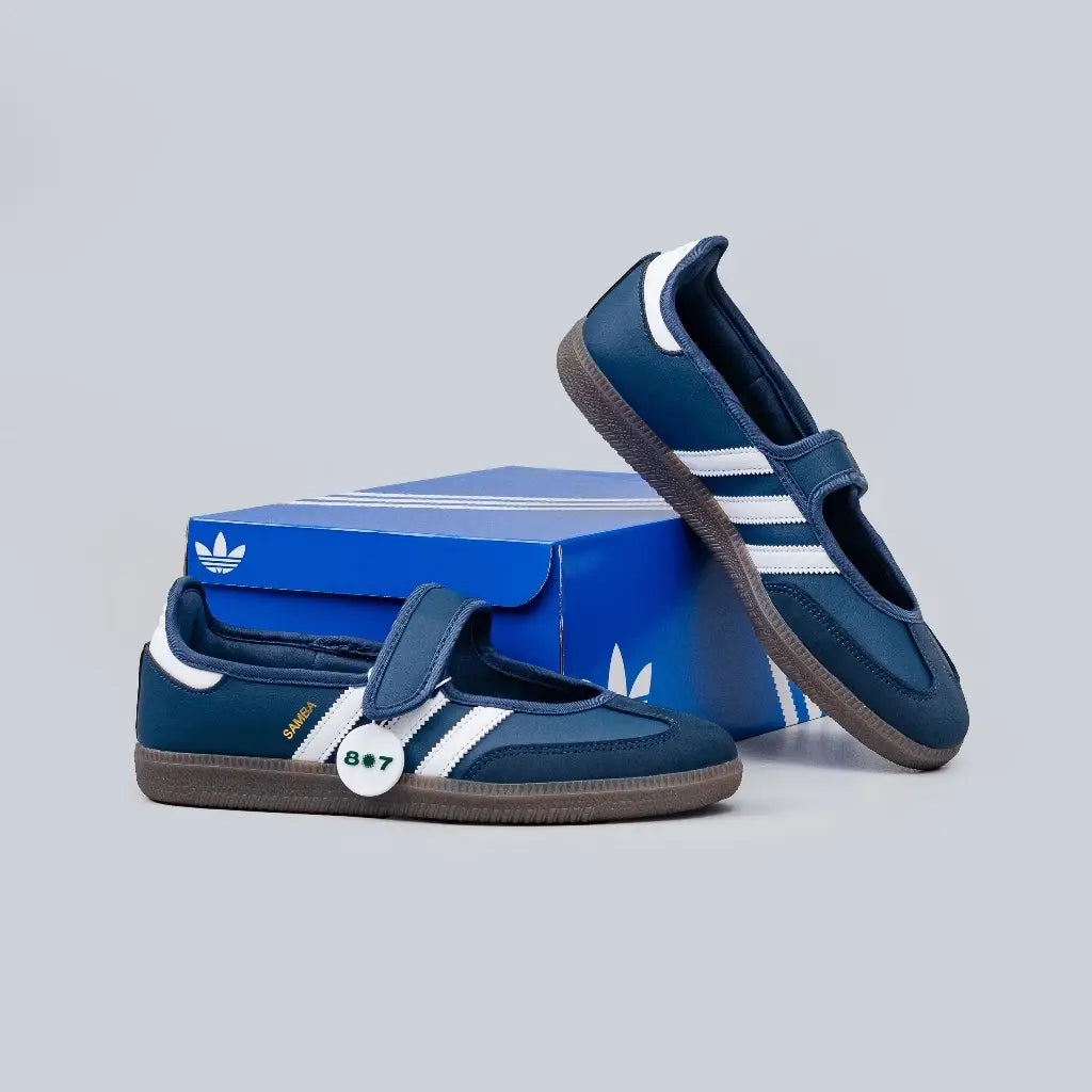 Adidas Samba Jane Blue & White 401