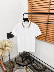 Burberr_y Imported Very Premium Classic Polo T-shirt (DN 565)