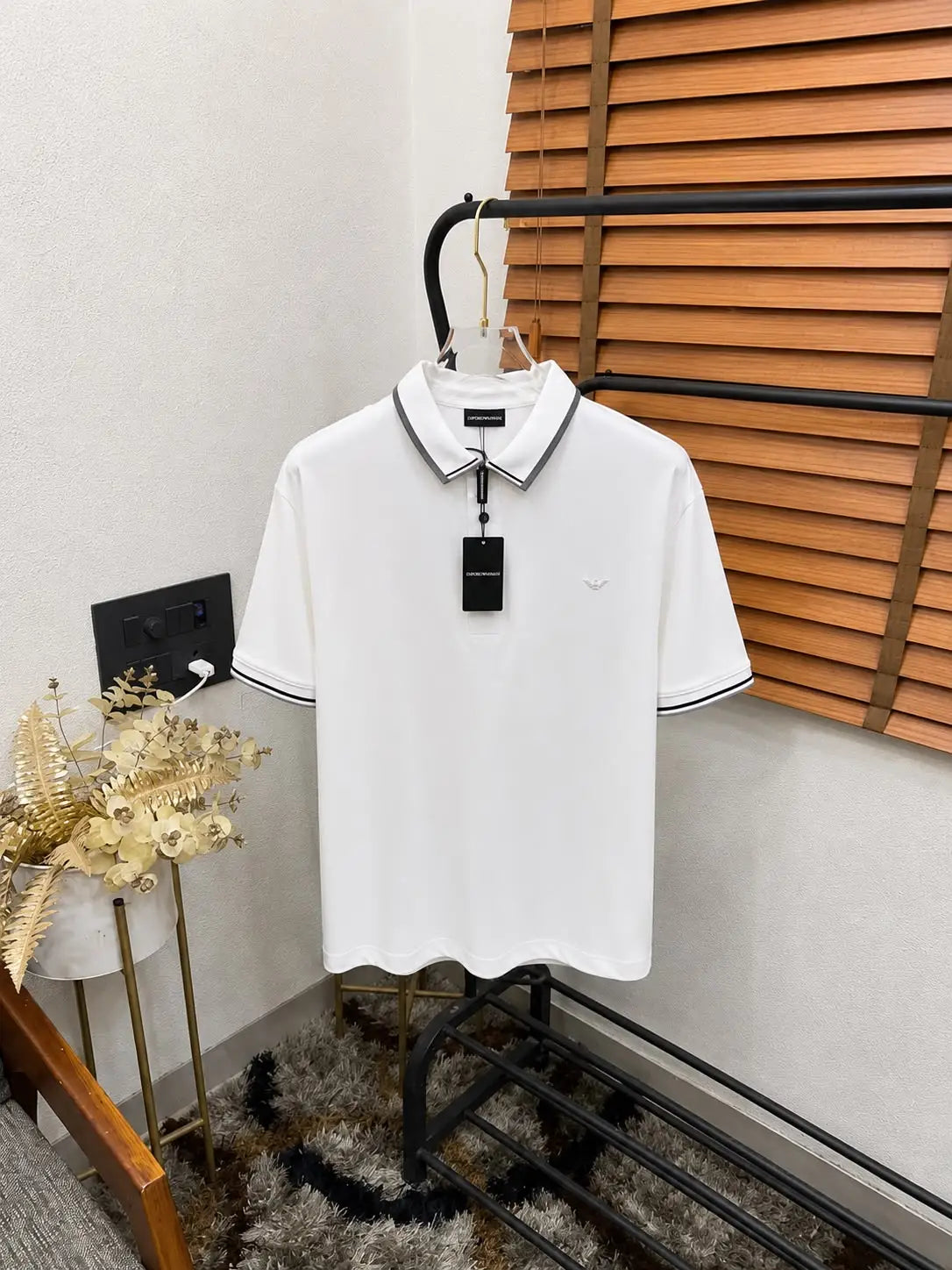 Emporio Arman_i Imported Very Premium Polo T-shirt (DN 553)