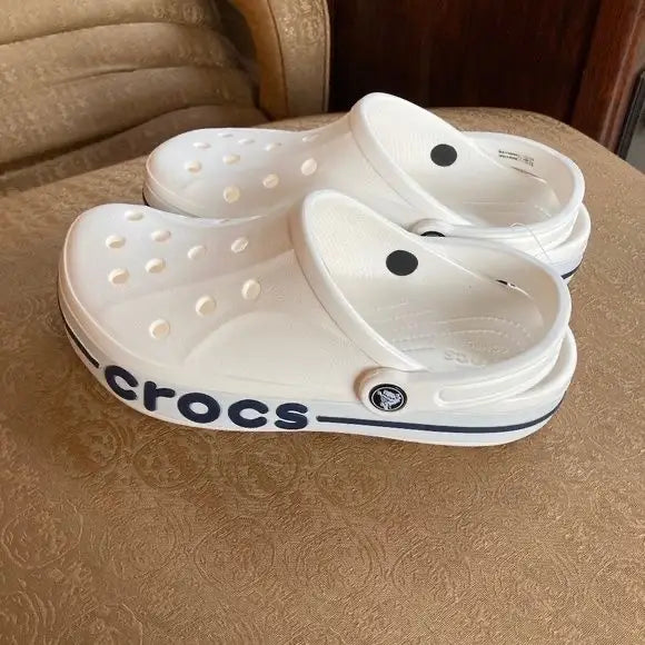 Crocs_Bayaband Clogs Cream Blue