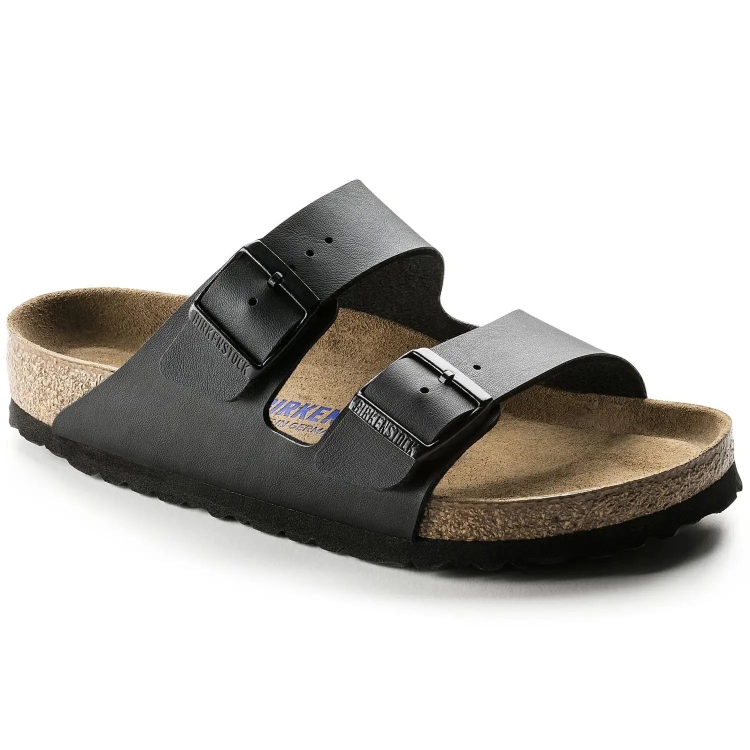 BIRKENSTOCK ARIZONA BLACK LETHER