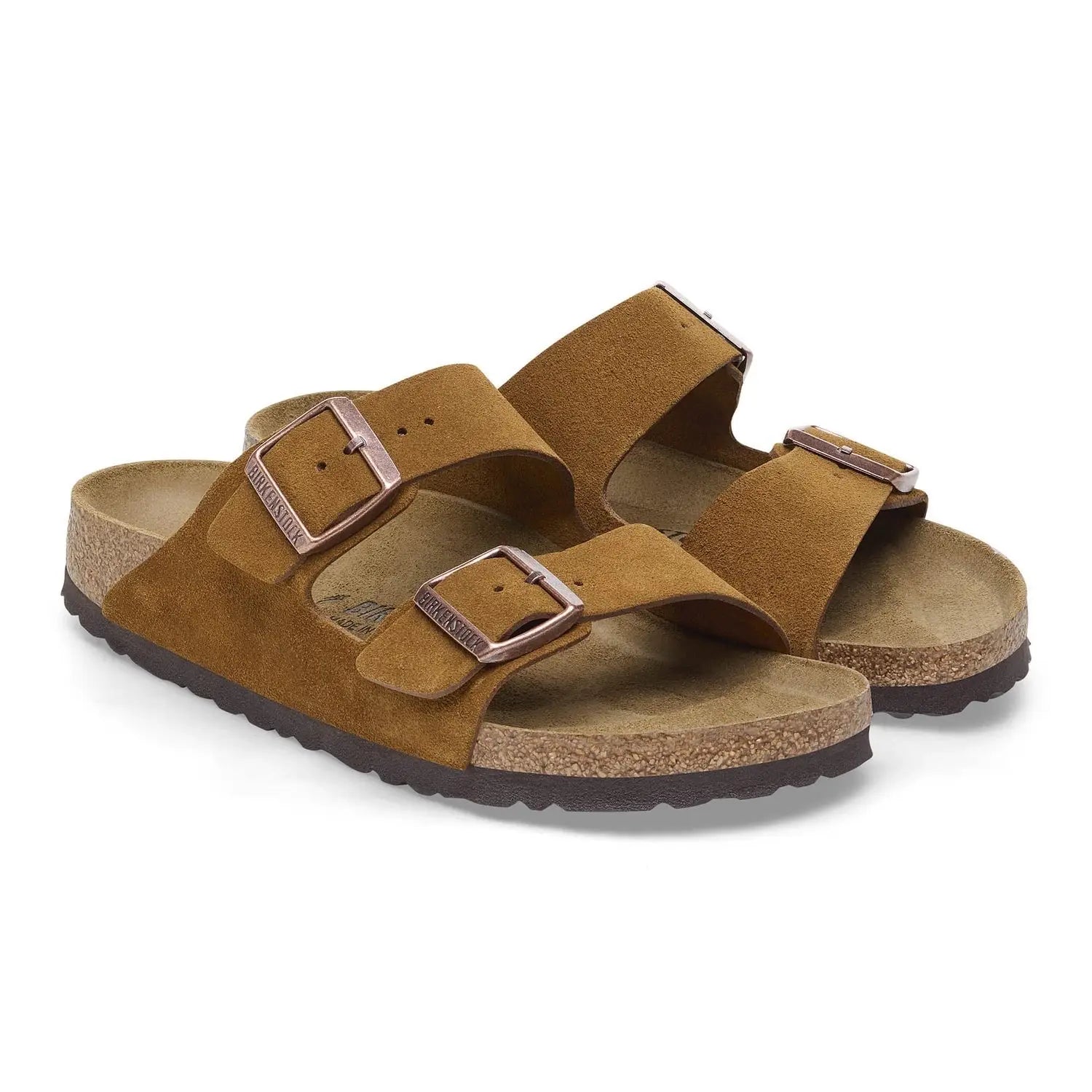 BIRKENSTOCK ARIZONA TAN SUEDE