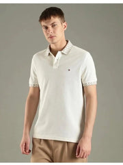 Tomm y Hilfiger Cream Premium Polo T-shirt